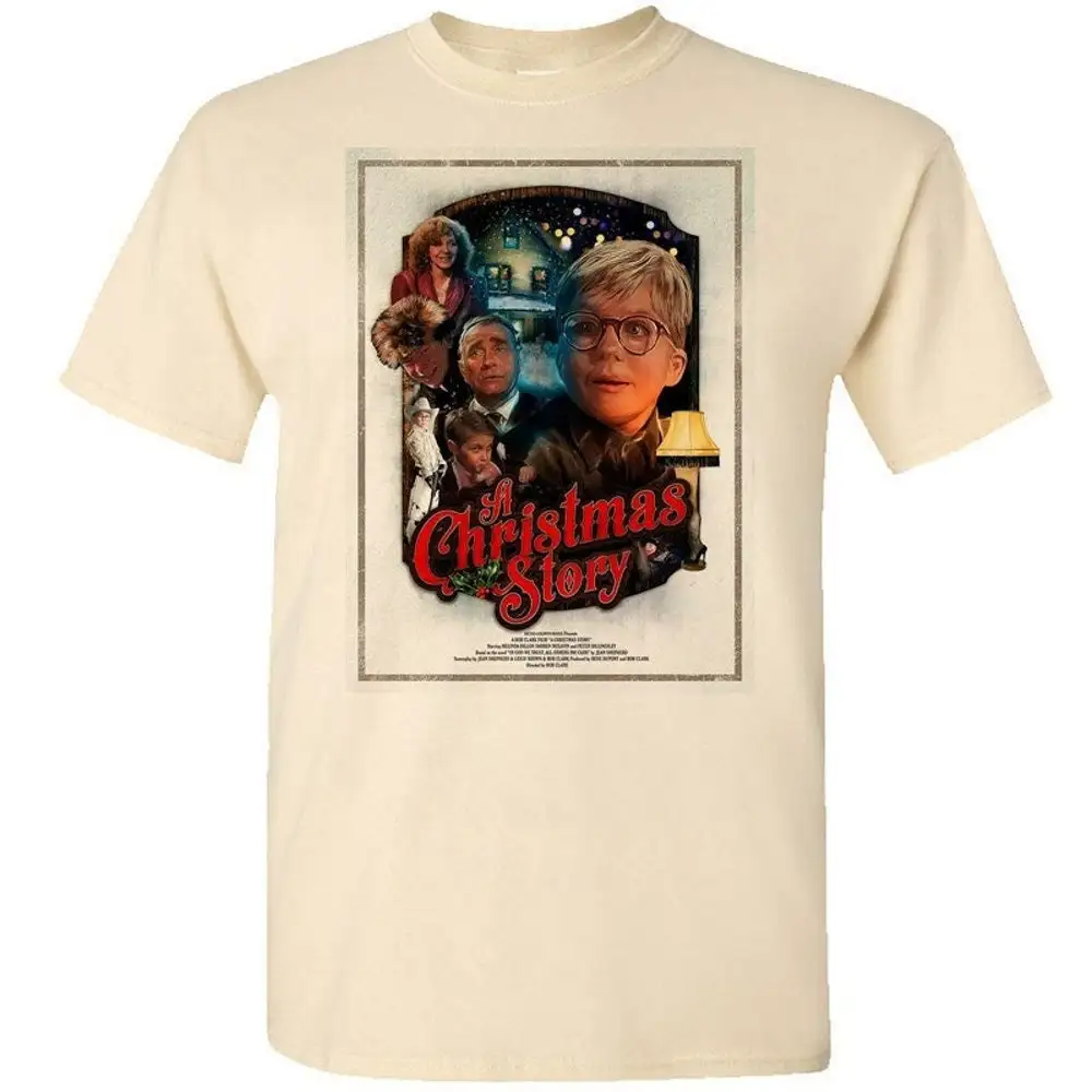 A Christmas Story V3 натуральная винтажная Мужская футболка все размеры фотопленка -
