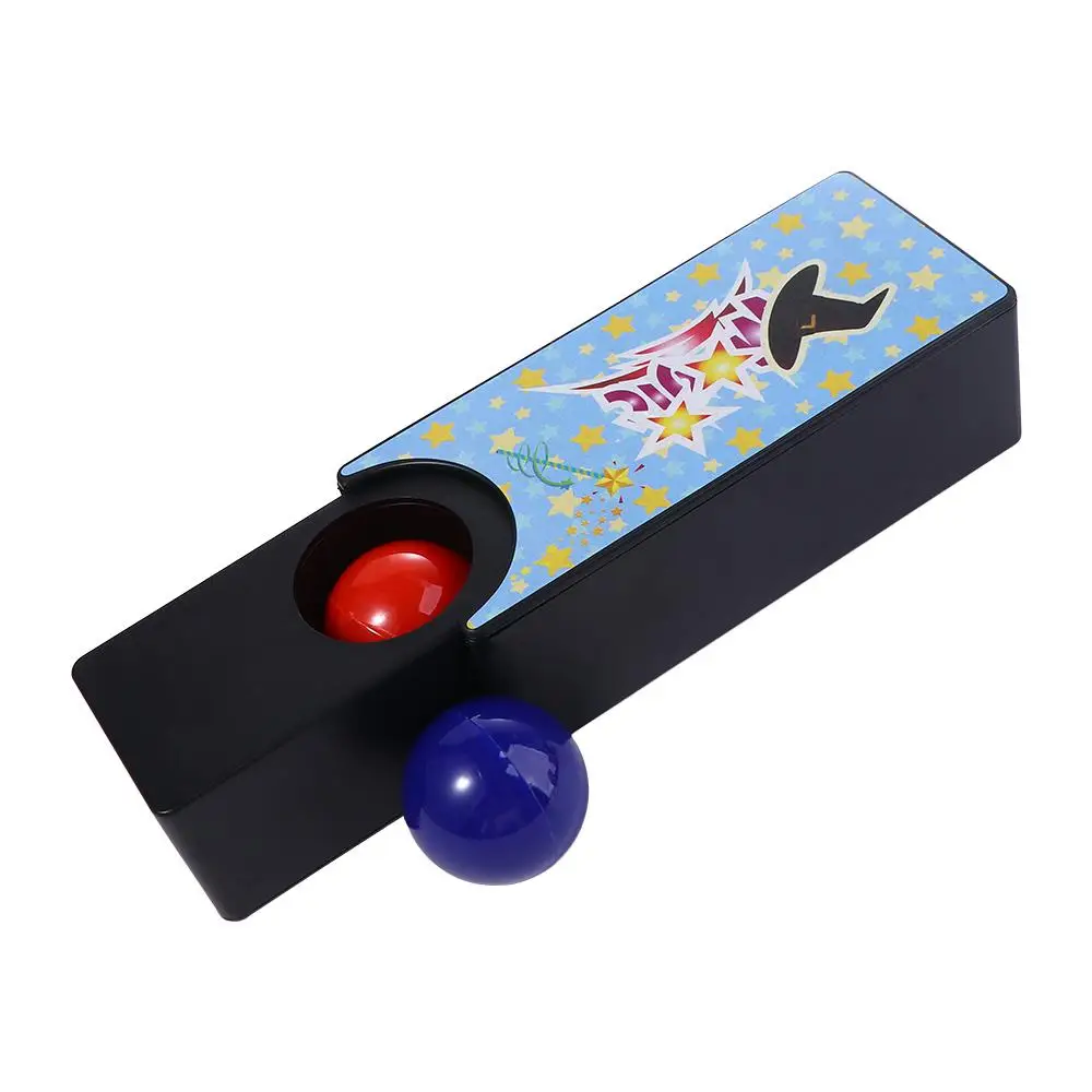 

Toy Blue Ball Red Ball Magician Props Gimmick Props Changeable Magic Box Magic Tricks Magic Props Magic Mystery Box
