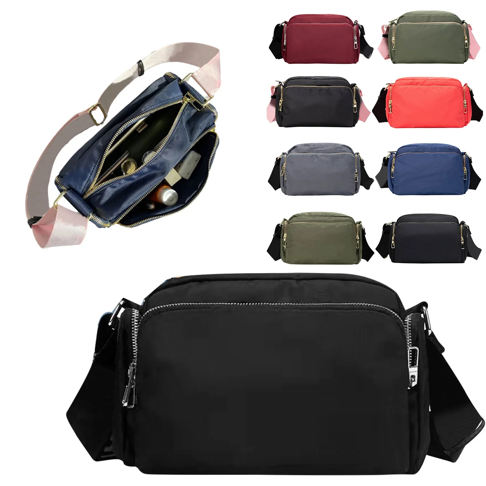

Shoulder Messenger Crossbody Style Spain Women Dropshipping Bag Handbags Lady Bags For Bag Nylon Casual Travel