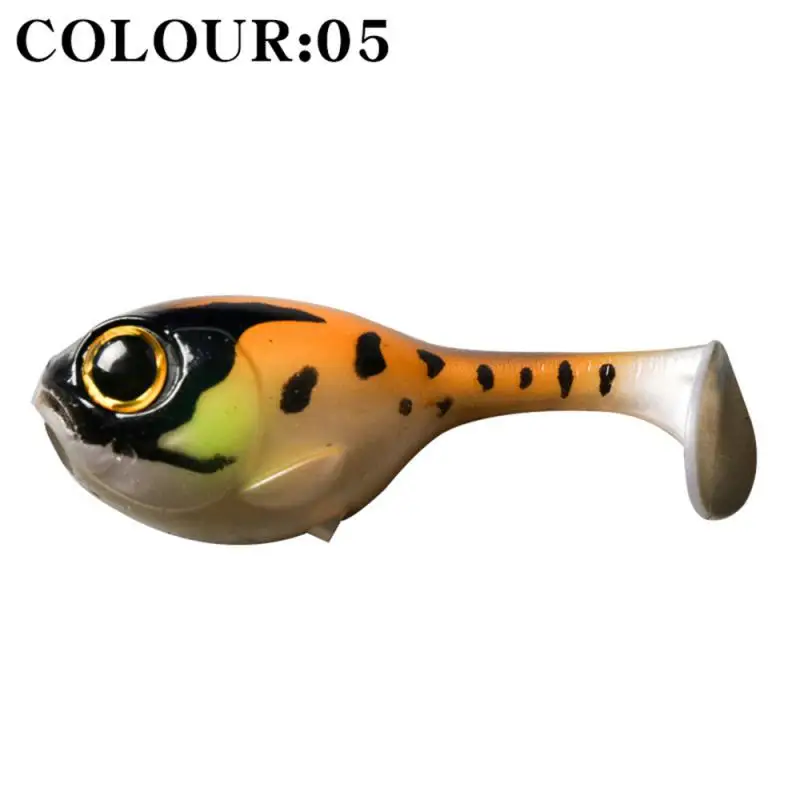 

Baby Deraball Swimbait Soft Lure Balloonfish 60mm 10g Artificial Silicone Bait with Hook For bass fishing pike lure
