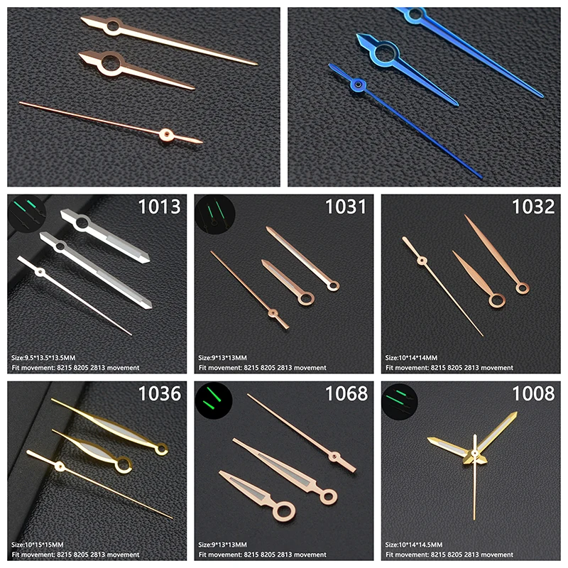 Стрелки часов для механизмов 8200 8215 8205 2813