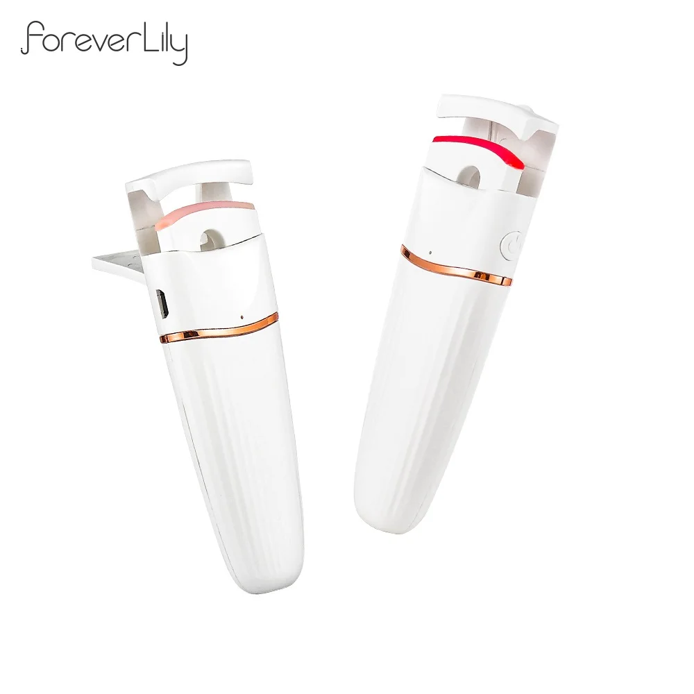 Electric Eyelash Curler Heated Clip 5s Fast Curling Lash Eye Long-lasting Perm Ironing |