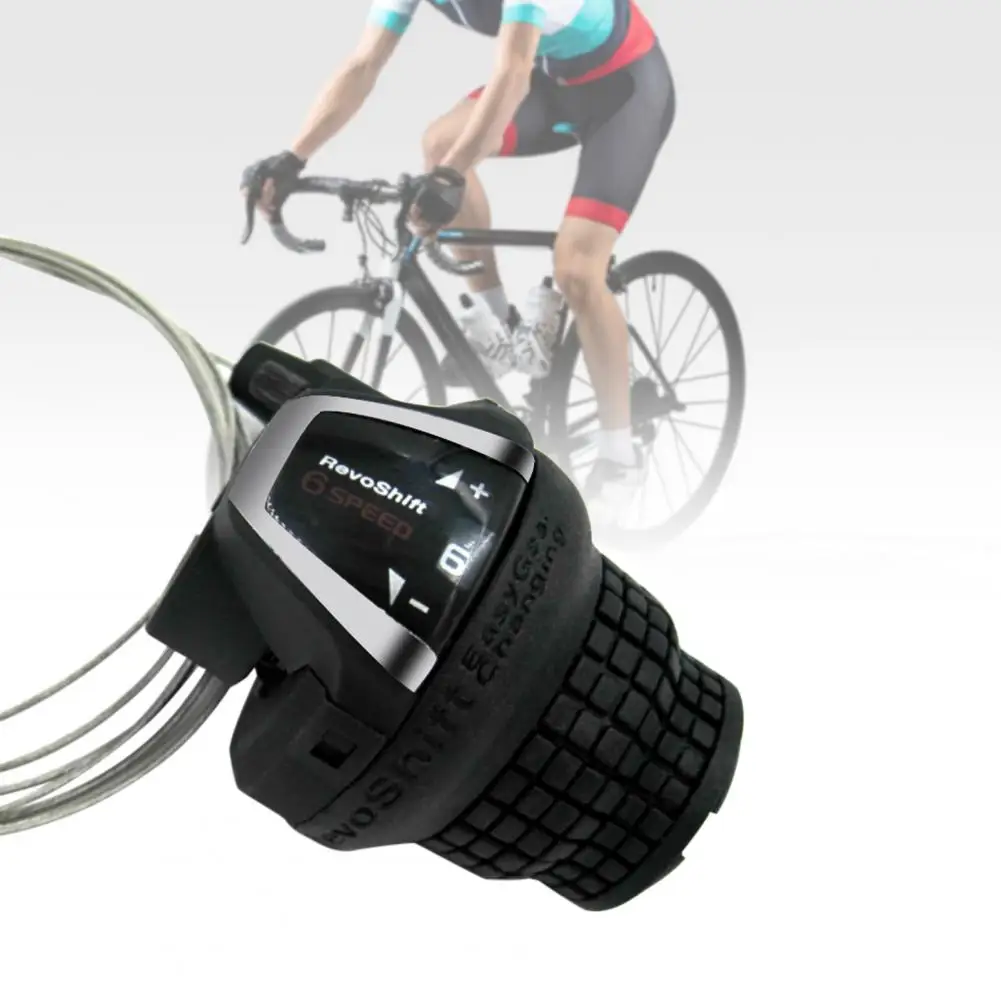 

Twist Grip Gear Reliable Plastic Wear-resistant Derailleur Gear Shift 22mm Twist Grip Twist Grip Shifter for MTB Bicycle