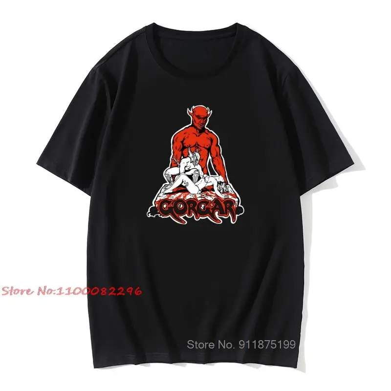 

666 Demon Satan Villain Table Game Tshirts Pinball Classics Gorgar Video Game Tshirts Cotton Tops & Tees Ostern Day Men Funny