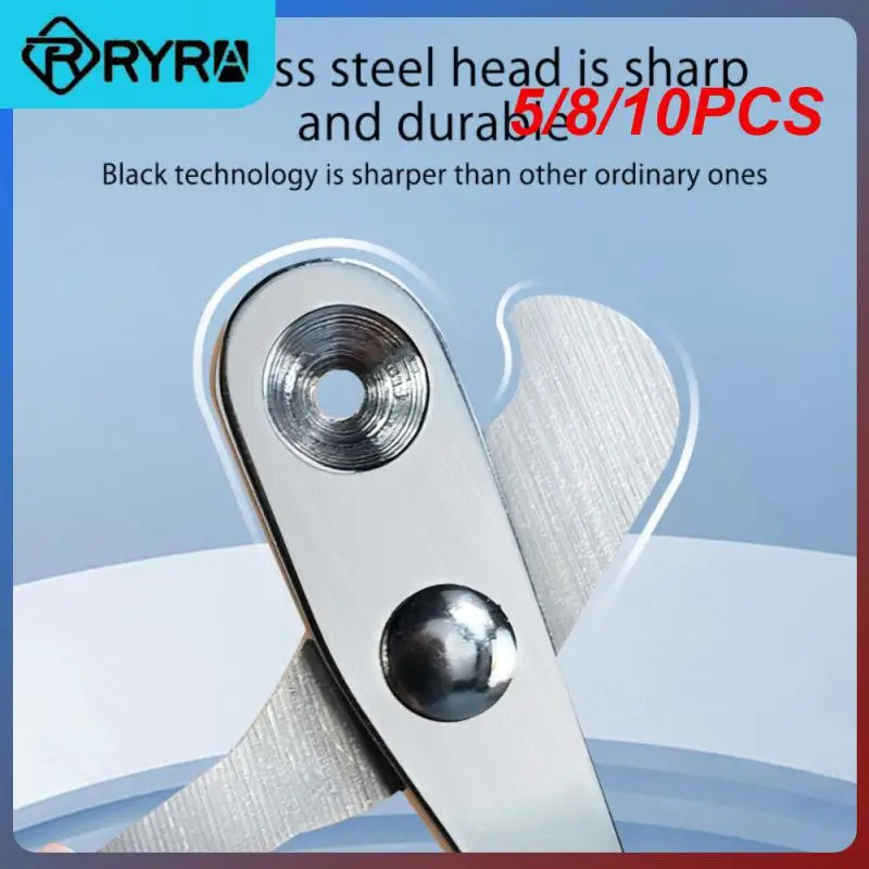 

5/8/10PCS New Novice Nail Clipper Plastic Cat Scissors Small Dog Nail Clippers Nails Products For Pet Claws Dog Supplies