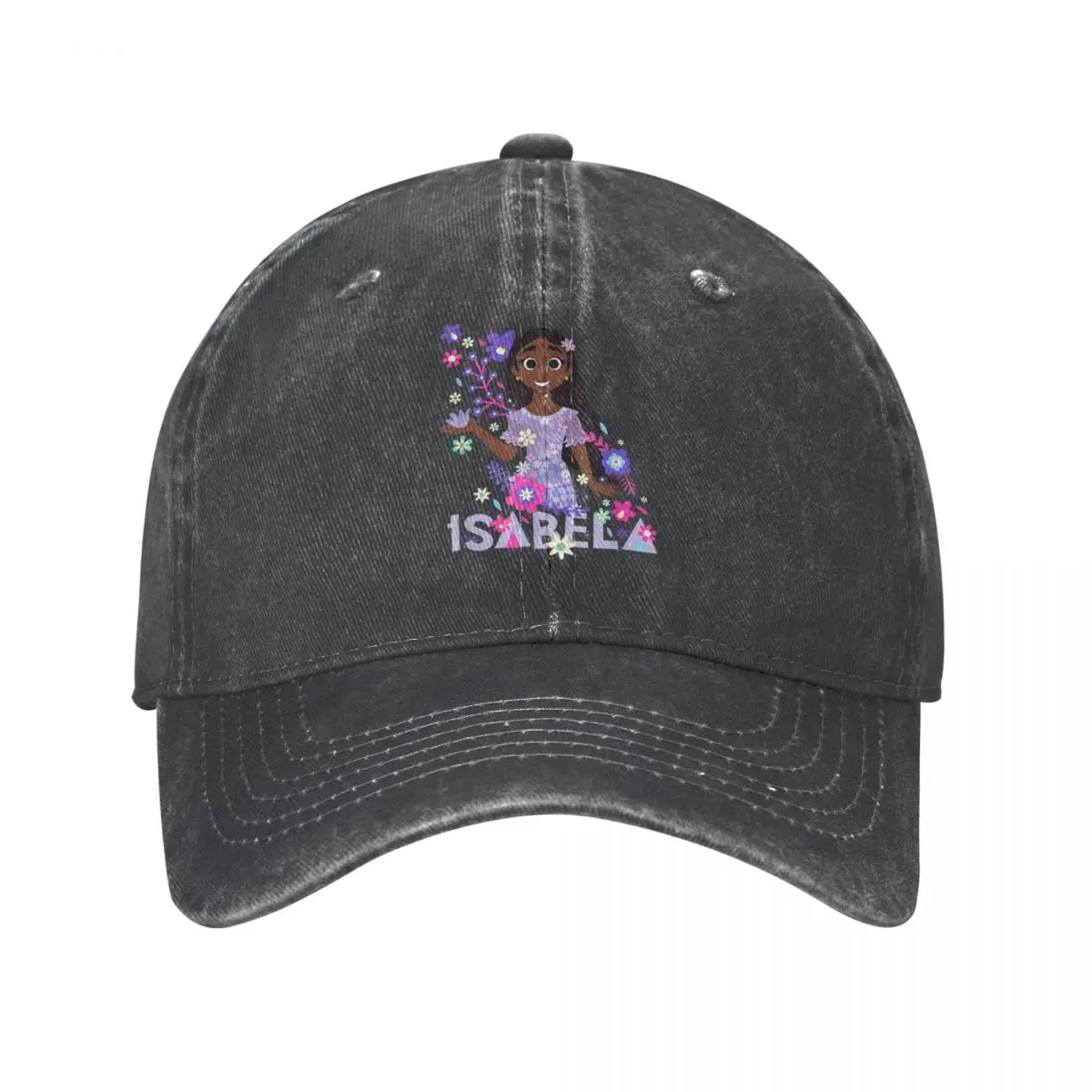 

Disney Encanto Baseball Caps Classic Distressed Washed Isabela Poster Snapback Cap for Men Women Outdoor Summer Hats Cap