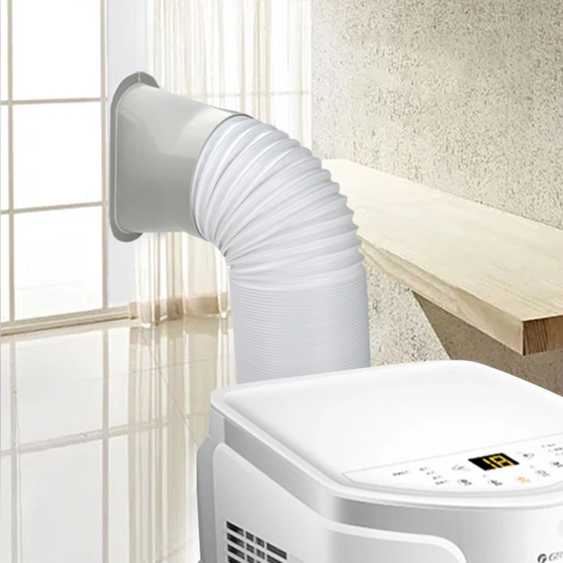 

Window Plate Home Mobile Air Conditioner Flat Nozzle Pipe Tube Connector ABS Exhaust Hose Adapter Easy Install Durable