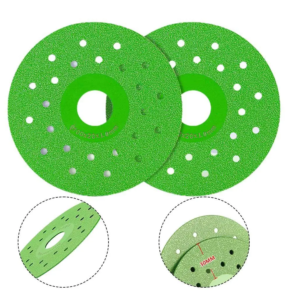 

Φ100mm X20mm Glass Cutting Disc Diamond Marble Saw Blade Ceramic Tile Jade Special Polishing Cutting Blade Sharp Brazing