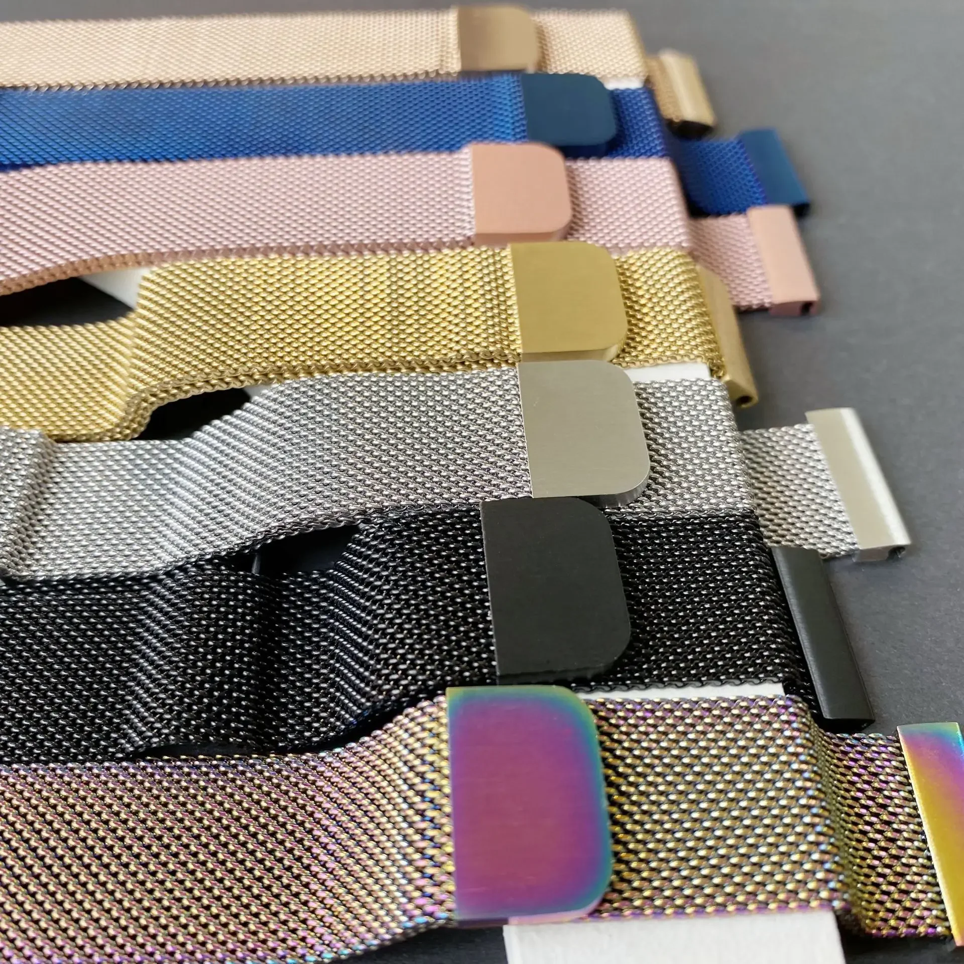 Миланская петля для Xiaomi Watch 2 Pro Mi Color металлический ремешок из нержавеющей стали