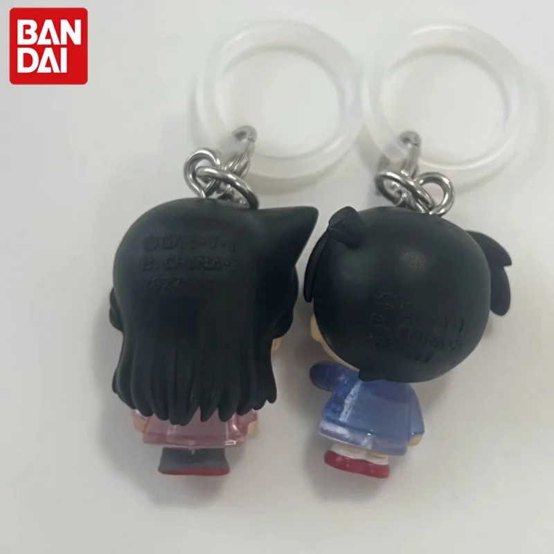 Фото Брелоки-подвески Bandai Detective Conan Gashapon: Кудо Шиничи, Мори Ран. Миниатюрные коллекционные подвески для сумок, подарок. №5