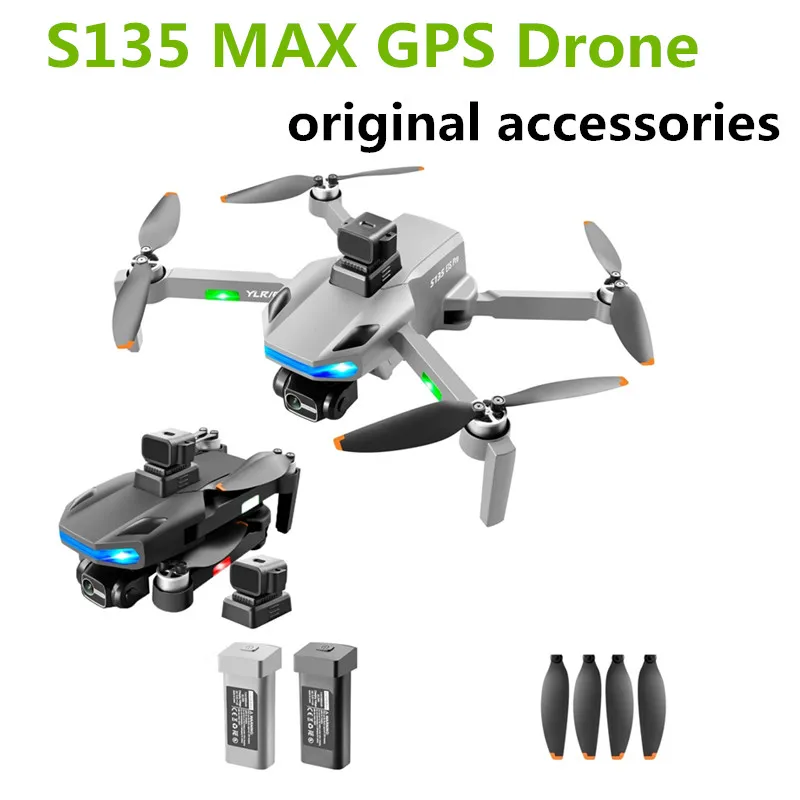 

S135 MAX Drone Original Accessories Battery 7.4V 3000mAh Propeller Maple Leaf /USB Cable Use For S135 Drones Spare Parts