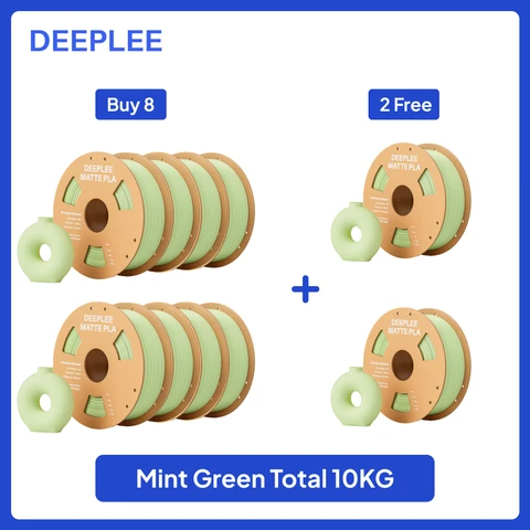 DeepLee матовая нить PLA 1.75 мм 5/10 кг для 3D-печати