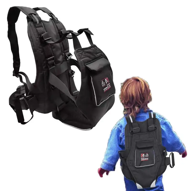 

Детский ремень безопасности для мотоцикла, регулируемый Воздухопроницаемый светоотражающий материал с ручкой безопасности