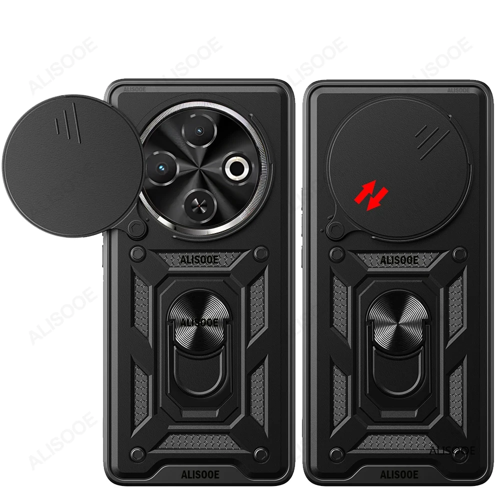 Фото Armor Funda для Tecno Spark 30C 4G (KL5, kl5n) Чехол для объектива камеры Защитное кольцо-подставка Задняя крышка для Tecno Spark 30C Capa №3