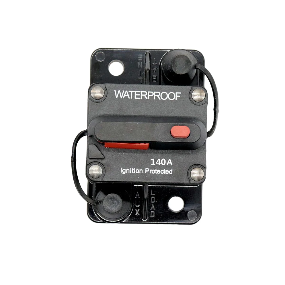 

Circuit Breaker Waterproof Fuse Reset Auto Car Marine Fuse Inverter for Car Auto Vehicle 40A