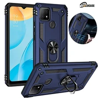 for oppo a15 case magnetic car holder ring shockproof cover for oppo a15 a15s a35 rugged armor phone cases