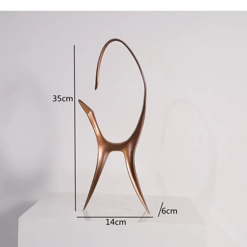 Скульптура abstraite dɺnimal de Женская ящерица