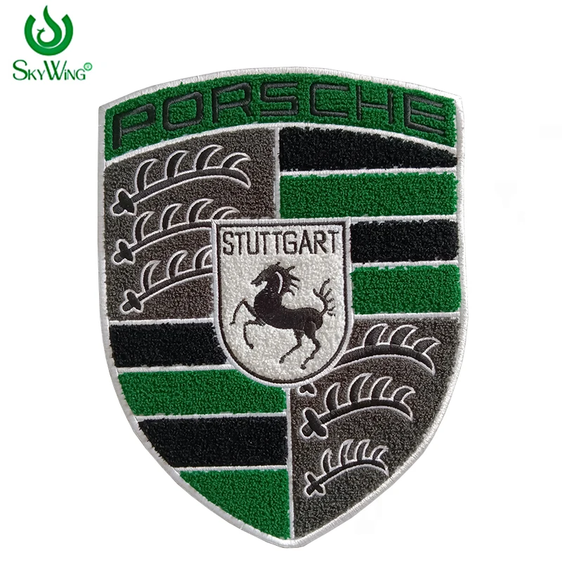 

Вышитые на заказ, большие размеры, логотип автомобиля, искусственная вышивка, шениль, нашивки на подкладке для куртки, толстовки