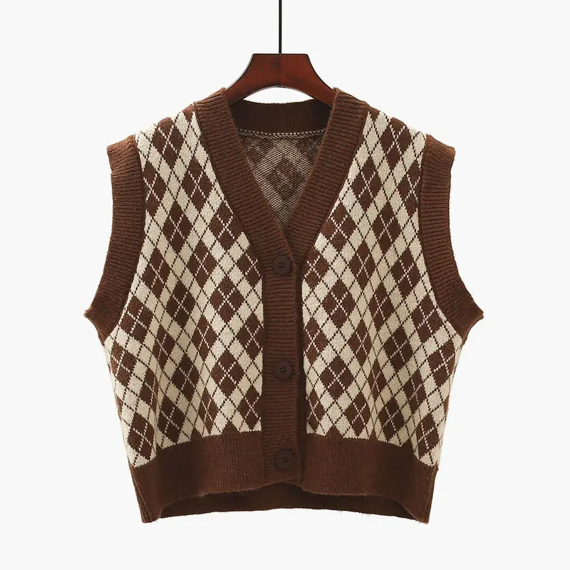 

Кардиган, жилет, свитер, Женский вязаный жилет с кольцом, новинка 2022, весенне-осенняя одежда, свободный свитер без рукавов, жилет, куртка