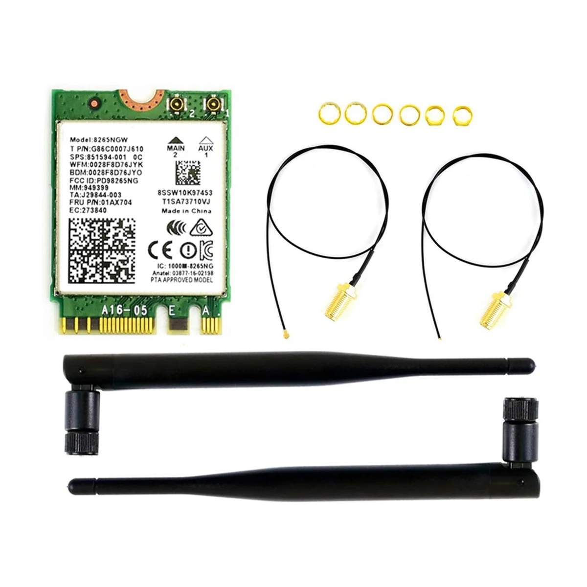 AC8265 беспроводной модуль NIC для Nano(B01) Встроенный 2 4G/5G Hz двухдиапазонный WiFi Bluetooth 4