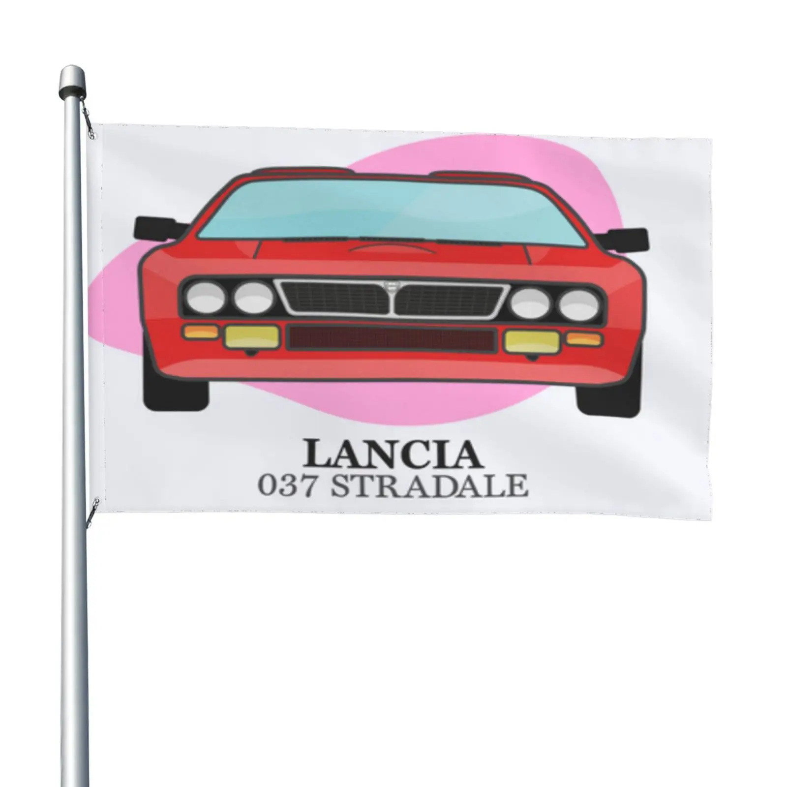 Lancia Delta Hf 2069 Садовый флаг Палестина пансексус Сербия стандартный Аргентины