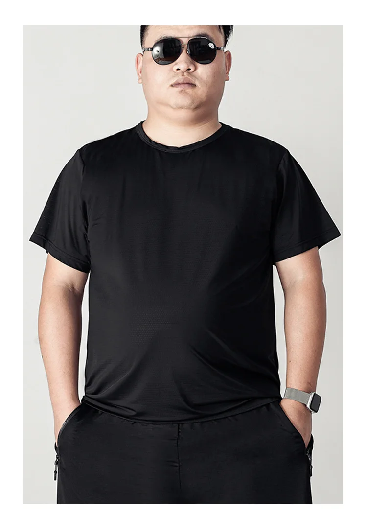 16XL Футболки Летняя футболка Мужчины Топы больших размеров Мужская мода