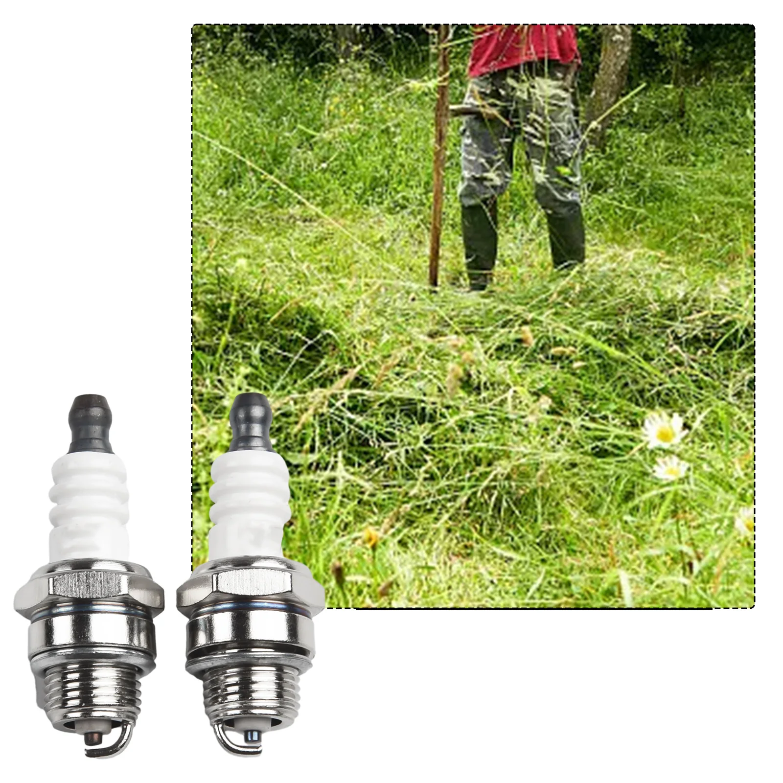 2 шт. для Champion RCJ7Y свеча зажигания детали газонокосилки аксессуары инструментов