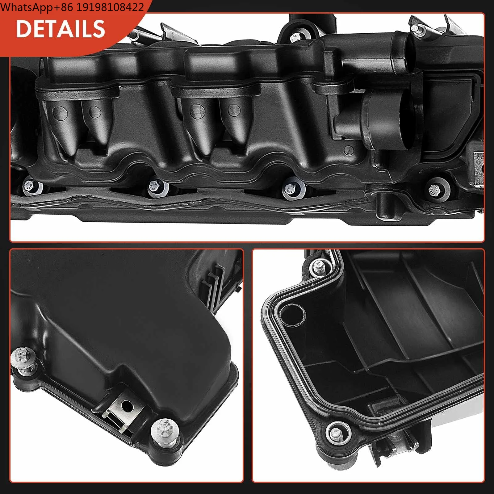 Фото Крышка клапана двигателя N54/N55 для BMW 2007-2019 135i 135is 325i 335i 335is 335xi 535i 535xi M135i M140i 3.0L Gas Turbo # 11127565284 №4
