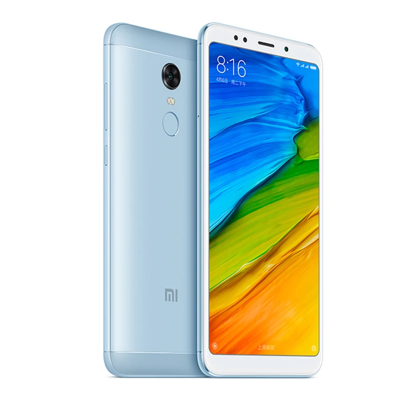 xiaomi redmi 5 plus original refurbished smartphone 4gb ram 64gb rom 12mp android cellphone global rom version mobile phone free global shipping