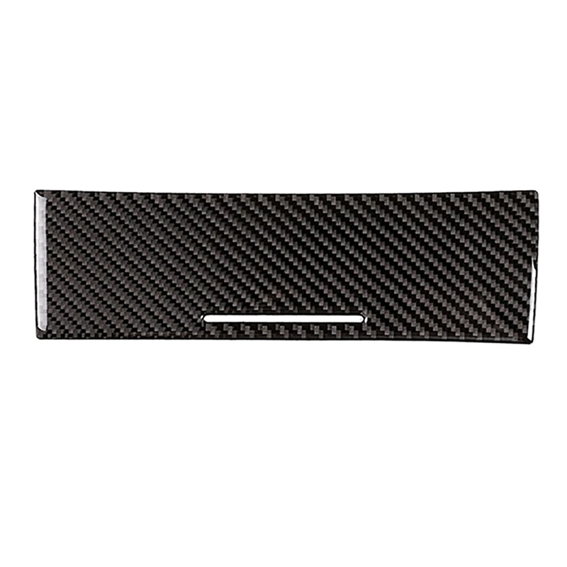 

Car Soft Carbon Fiber Central Control Ashtray Panel Cover Trim For Touareg 2011-2018