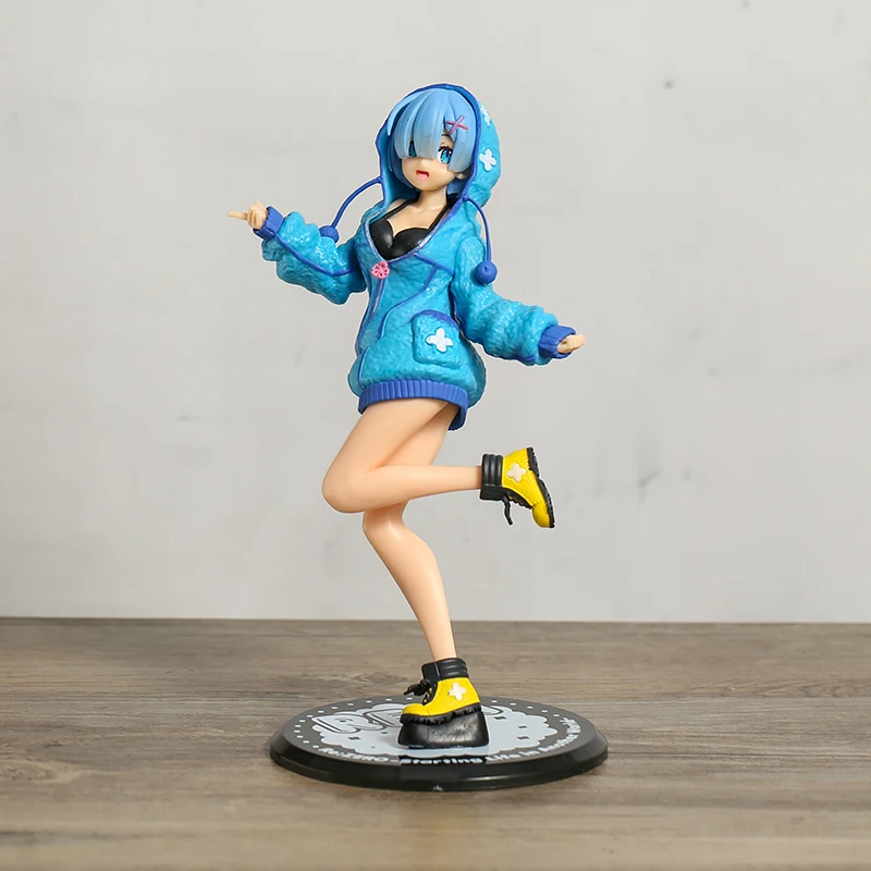 

Re:Zero Starting Life In Another World Rem Precious Hoodie Ver Figure Model Ornaments Present
