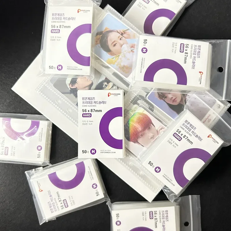 Голографические защитные держатели для карт 50 шт