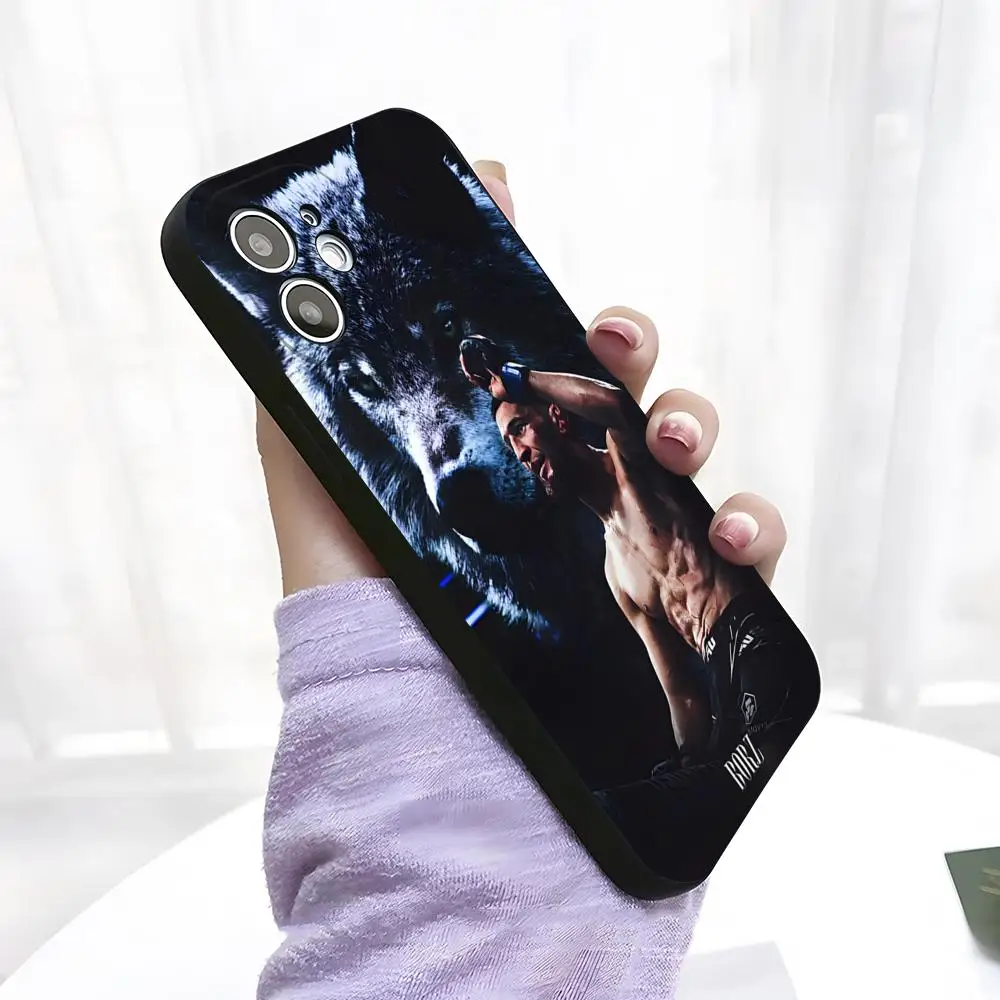 Чехол для телефона Fighting U-ufc C-Chimaev Cool Iphone 15 Pro Max 16 14 Mini 13 12 11 X Xr Xs 6 7 8 Plus задняя крышка