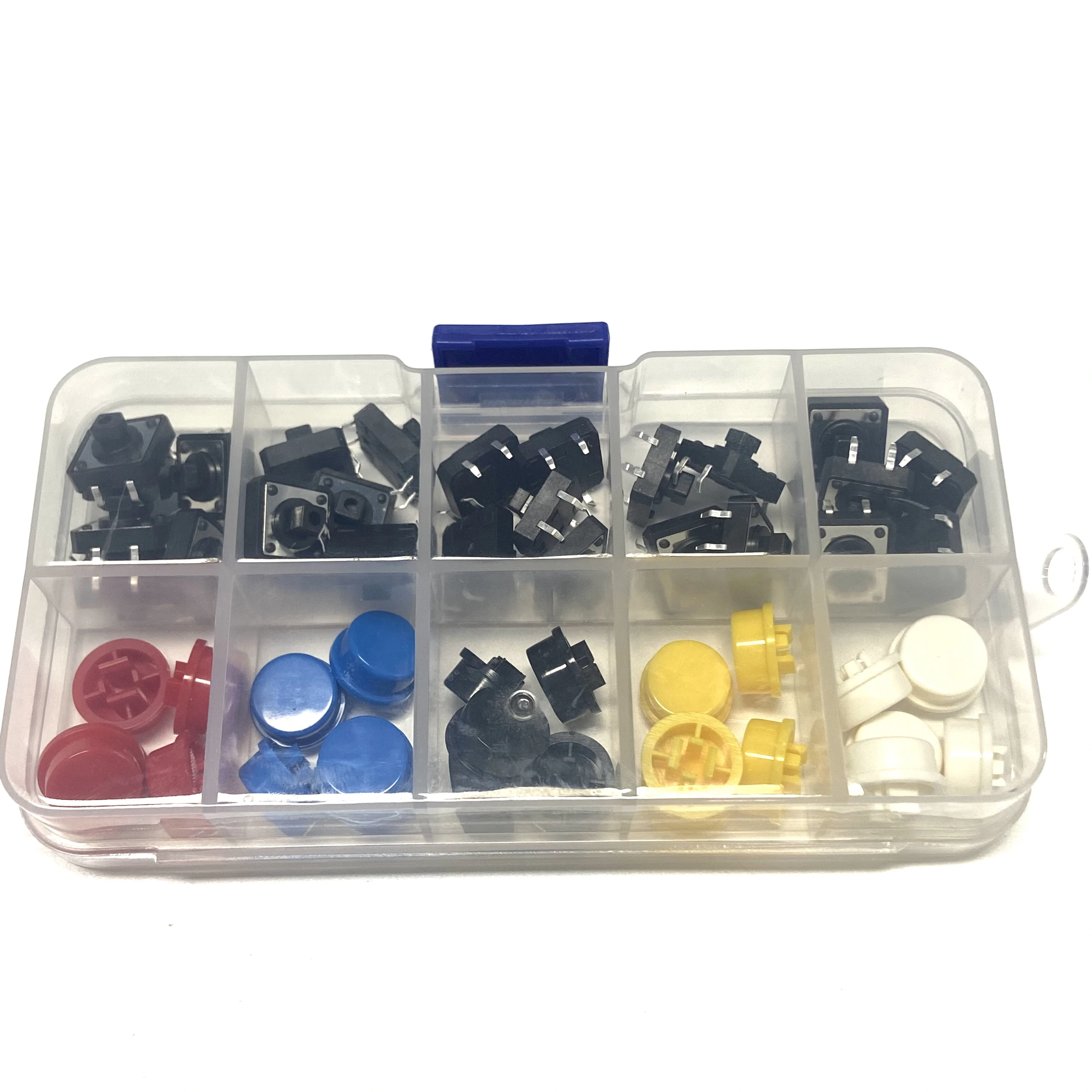 25 шт./корт. 12*12*7 3 мм тактильный переключатель кнопка Круглый DIP