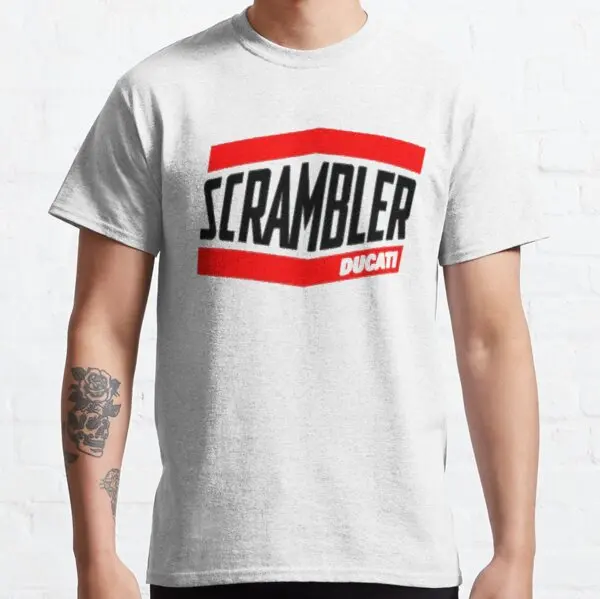 Ducati Scrambler Memorabilia ограниченный выпуск товар футболка для Aprilia MV Husaberg KTM BMW Derbi Jawa |