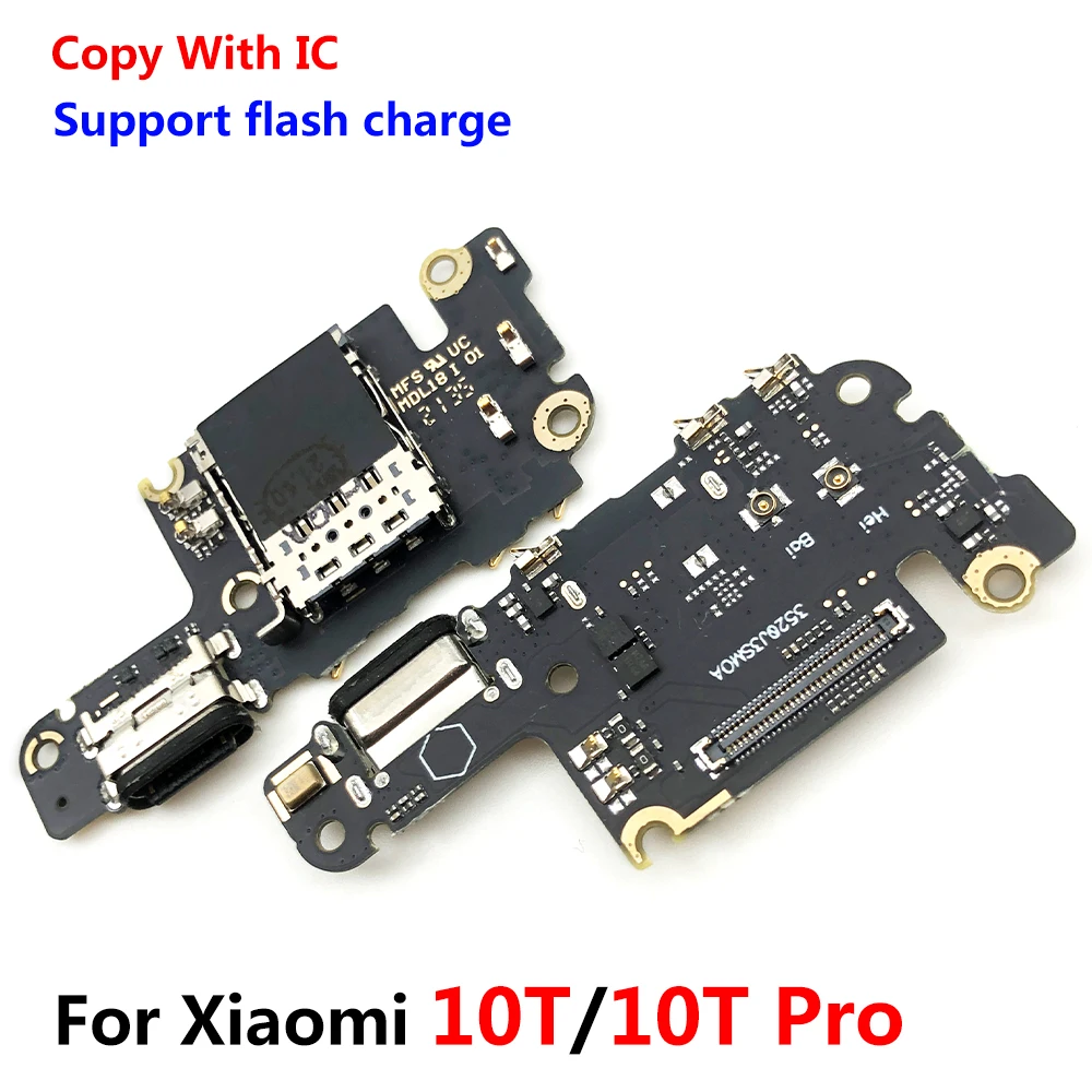 For Xiaomi Mi 10T / Mi 10T Pro Charger Board Flex USB Port Connector Dock Charging Flex Cable
