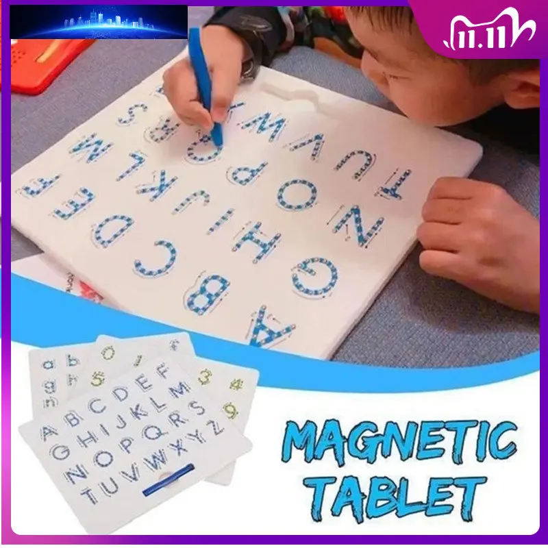 

Магнитная доска-пазл для письма, магнитная доска-пазл для раннего развития