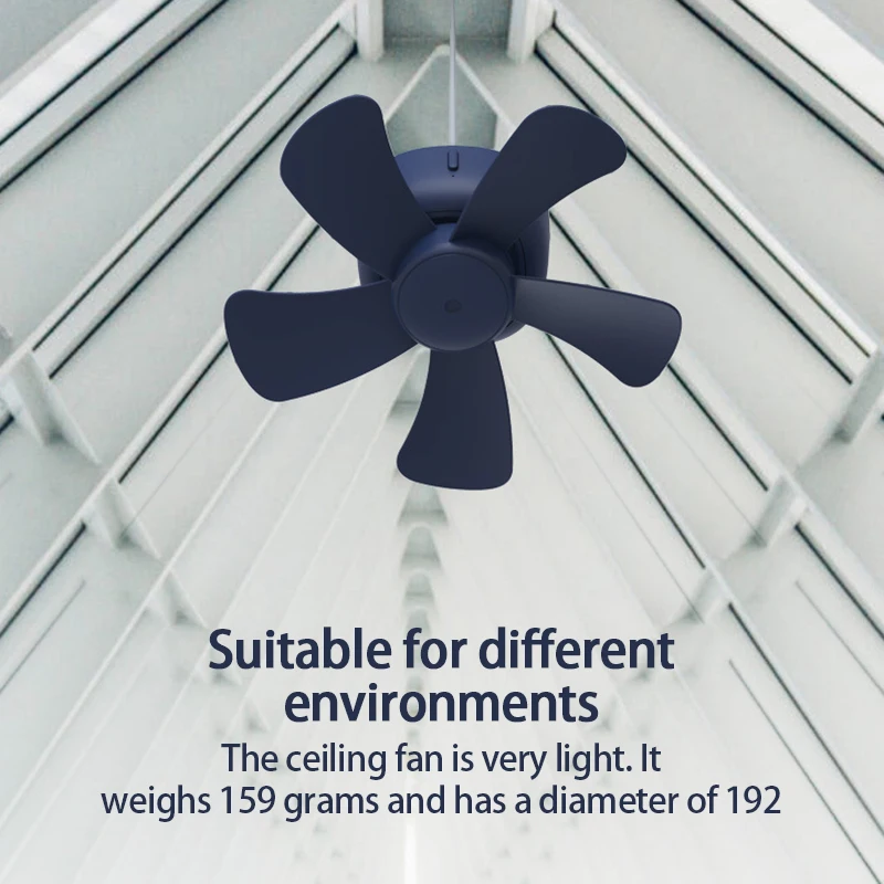 

10000mA Ceiling Fan 4Speed Remote Control Timing USB Powered Air Cooler Fan Camping Indoor Dorm Outdoor Hanging Tent Ceiling Fan