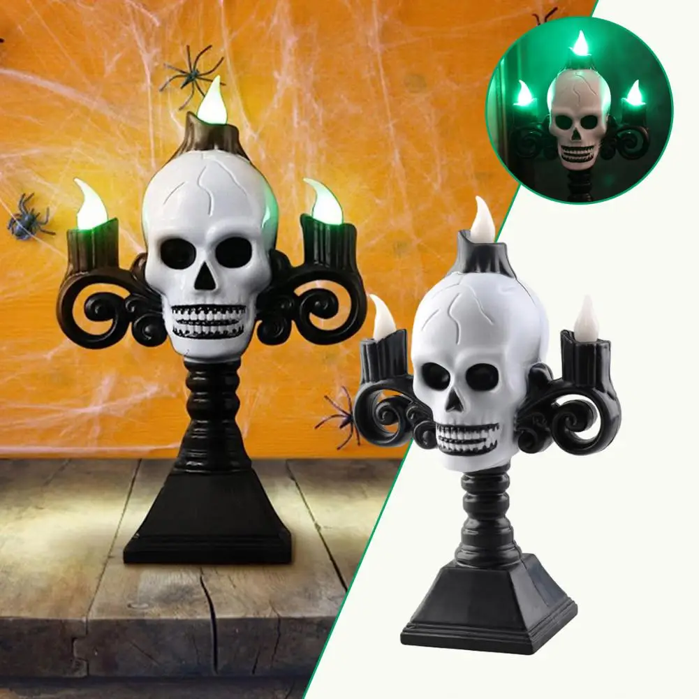 

Halloween Party Spooky Skull Sign Ghost Festival Lights Skeleton Street Props Haunting Decorations for Halloween for Halloween