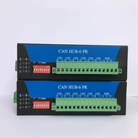 6 way can digital isolated signal relay hub hu extended communication module bridge switch industrial grade