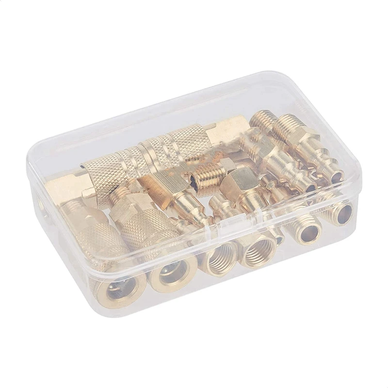 14 шт. латунная воздушная муфта и комплект быстроразъемных разъемов-промышленный