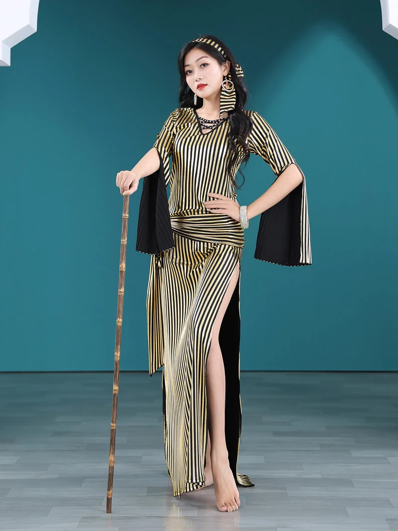 Костюм танцовщицы для танца живота женский костюм индийского новый комплект