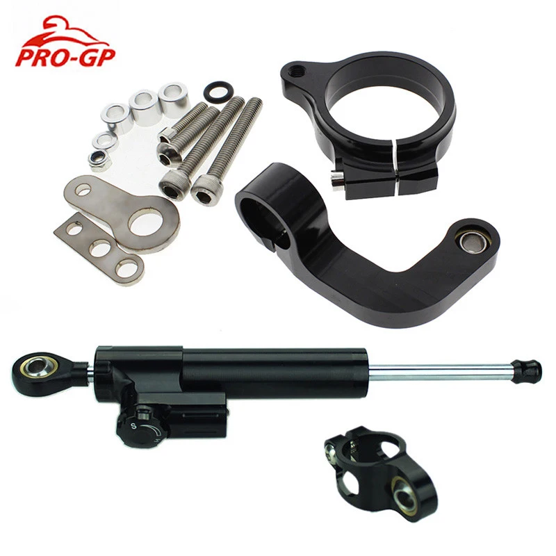 

For BMW R1200 CL GS 2013-2018 2017 2016 2015 2014 Motorcycle Aluminum Steering Stabilize Damper Bracket Support Mounting Kit