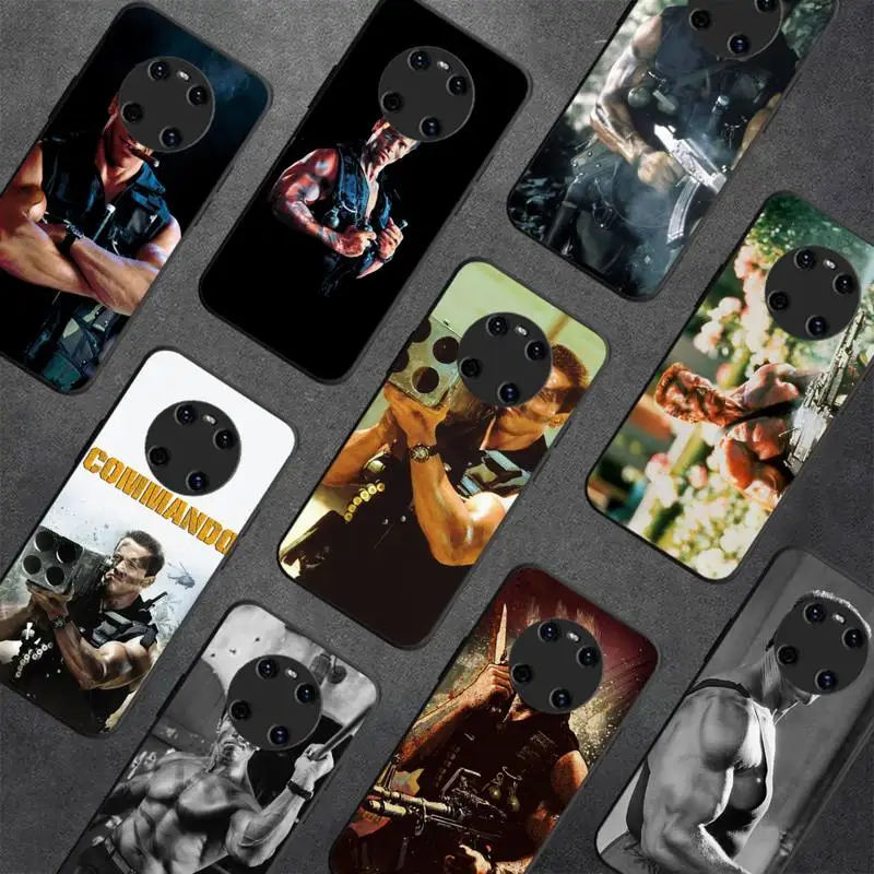 

Arnold Schwarzenegger Commando 1985 Phone Case for Samsung A51 A30s A52 A71 A12 for Huawei Honor 10i for OPPO vivo Y11 cover