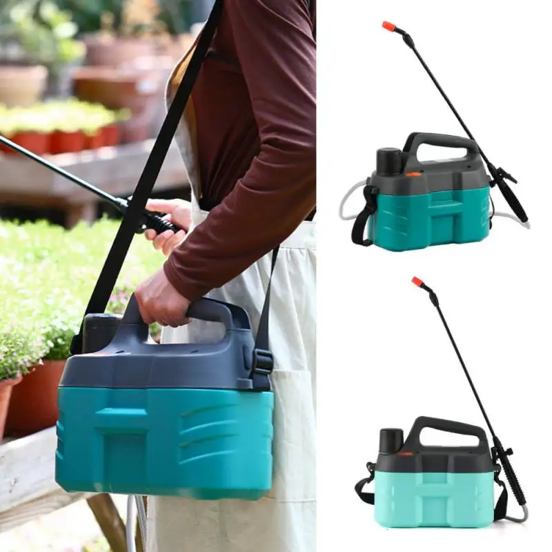 5L Electric Water Sprayer Practical Flow Adjustable Garden Irrigation Sprinklers Rechargeable Sprayer Garden Watering System