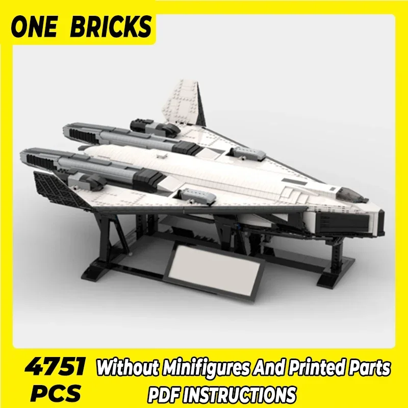 Moc Building Bricks Звездный фильм Модель SSTO TAV 37B Class Shuttle Технология модульных блоков