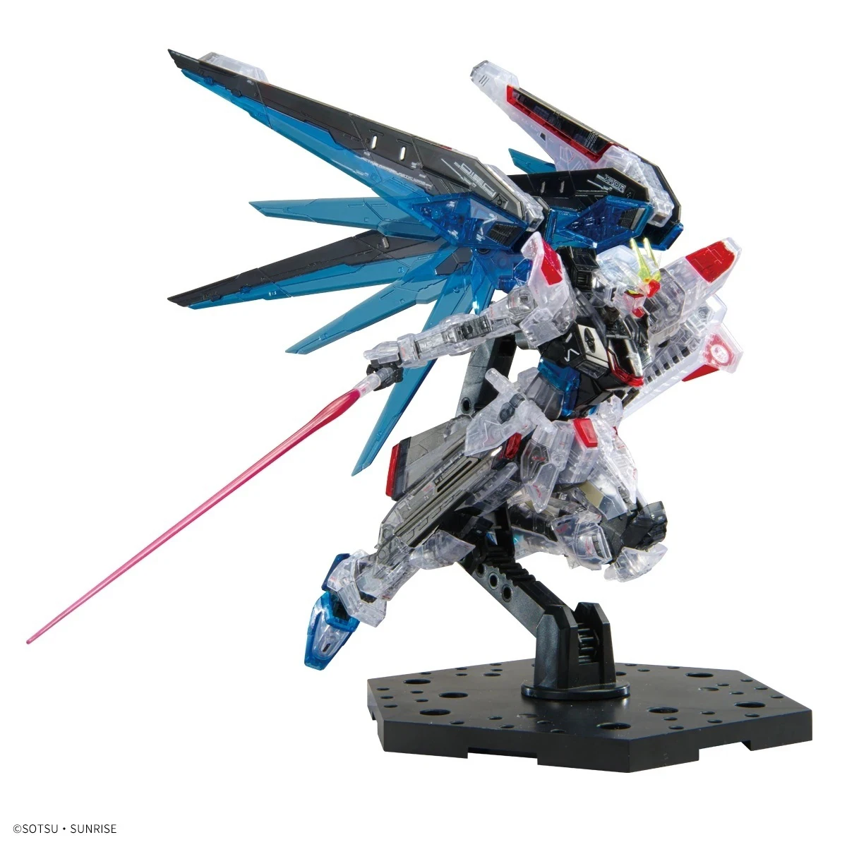 В наличии оригинальная фигурка BANDAI RG ZGMF-X10A Free Gundam Ver.GCP экшн-фигурка аниме