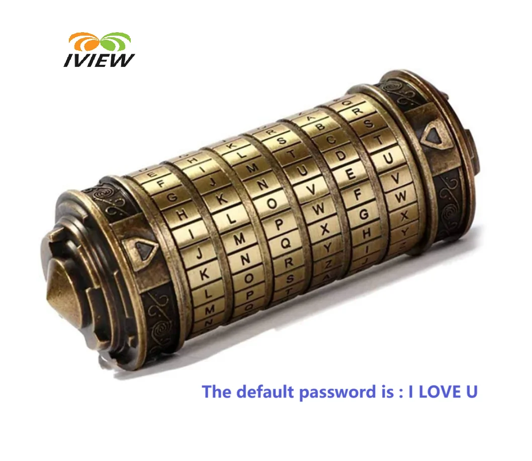 

Металлический кодовый замок Леонардо да Винчи