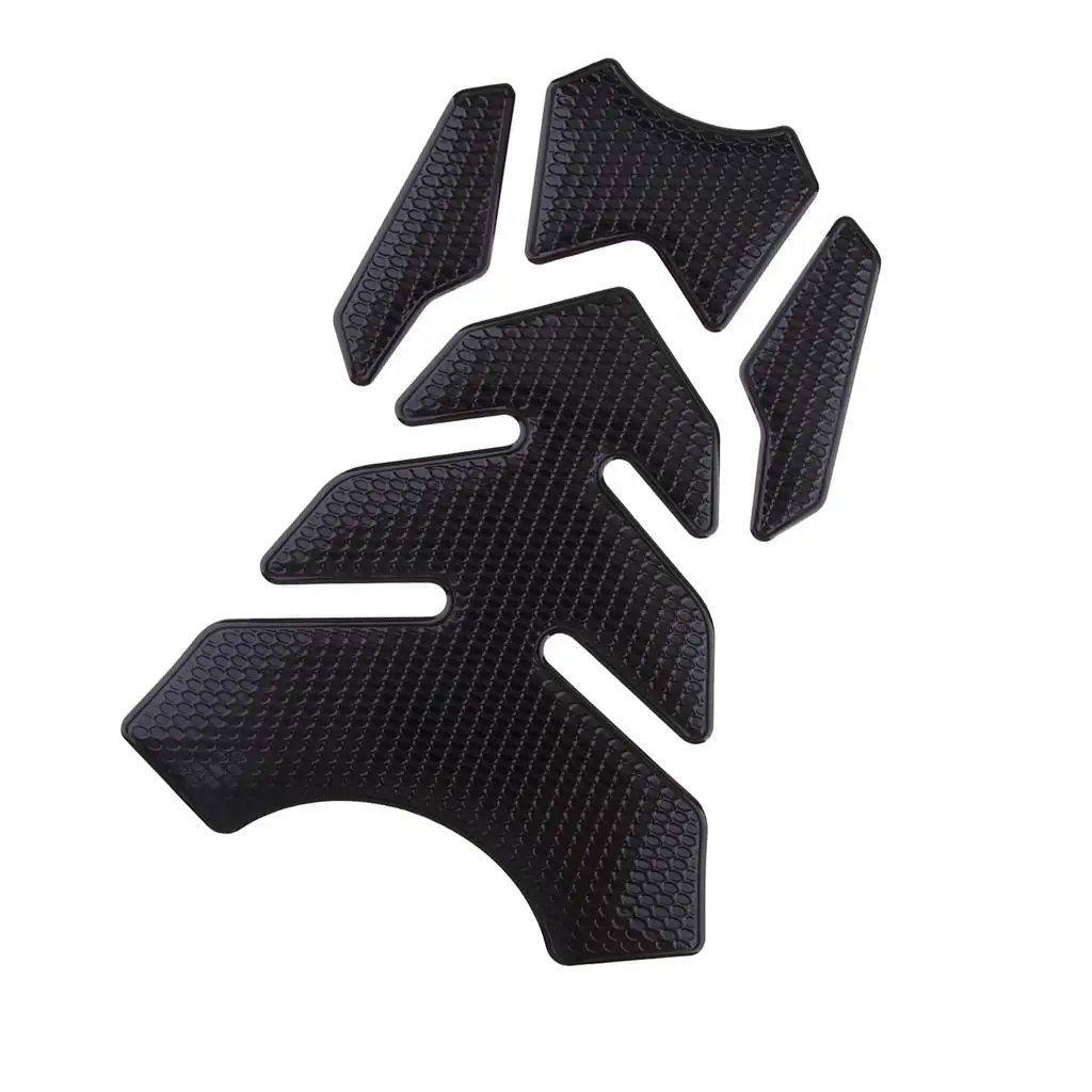 

Universal 3D Motorcycle Oil Gas Fuel Tank Pad Protector Cover Sticker Decal Motorcycle Sticker Fuel Tank Decal for Yamaha Black