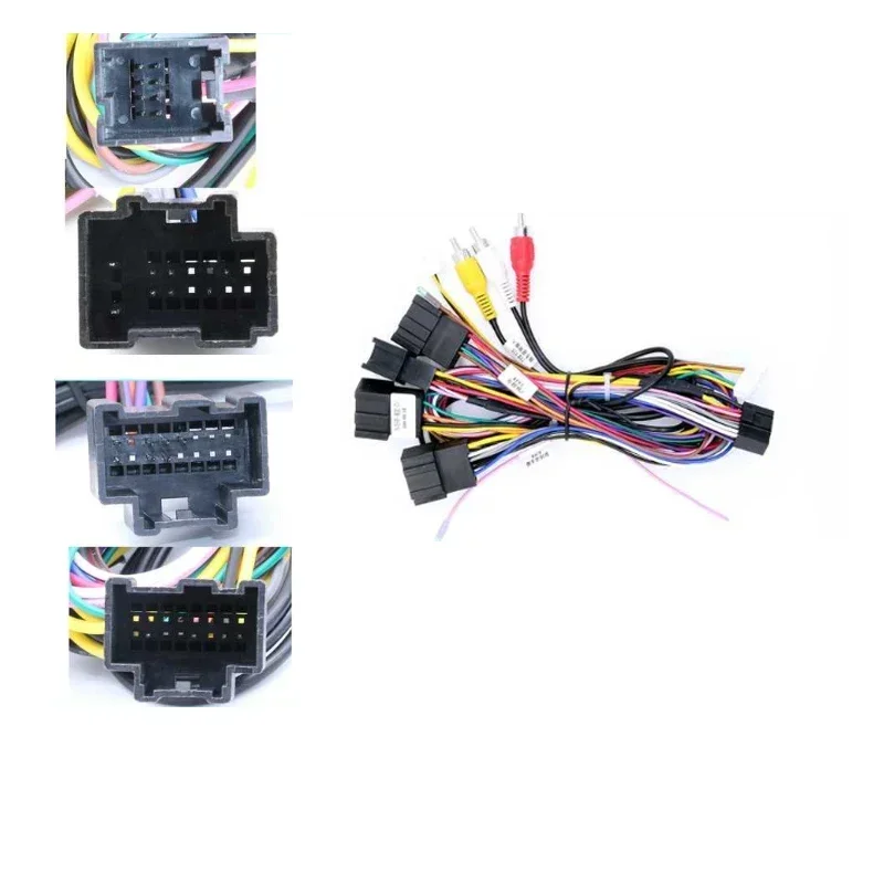 

QSZN автомобильный радиоприемник canbus Box DJ-003 адаптер для CHEVROLET Lova/ Captiva/Gentra/ Aveo/Epica жгут проводов кабель питания Android